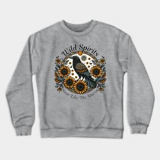 Boho Raven Crewneck Sweatshirt